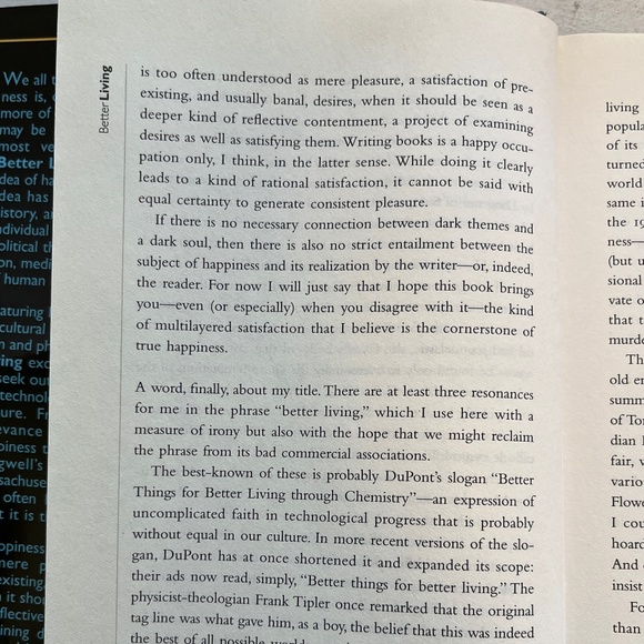 Mark Kingwell's best-seller, Better Living: In Pursuit of Happiness, HC - Picture 13 of 16